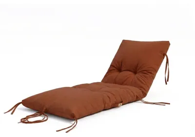Immagine prodotto di Cuscino per lettino prendisole 185x55cm Terracotta