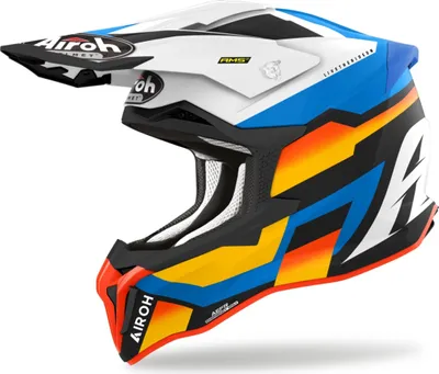 Produktbild von Airoh Strycker Glam Motocross Helm, blau matt, S (55/56)