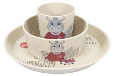 Produktbild von 1. FC Nürnberg Kinder Geschirr Set Rhinola