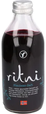 Immagine prodotto di Succo di mirtillo Ritni 260 ml
