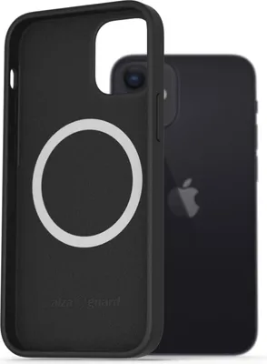 Image de AlzaGuard Silicone Case Compatible avec Magsafe pro iPhone 12 Mini černý
