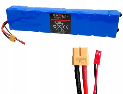 Obrázok produktu pre Gares Batéria pre elektrokolobeľku JST-SM  | 36V 5,8Ah | Konektor XT60 | Li-Ion akumulátor s vysokým dojazdom