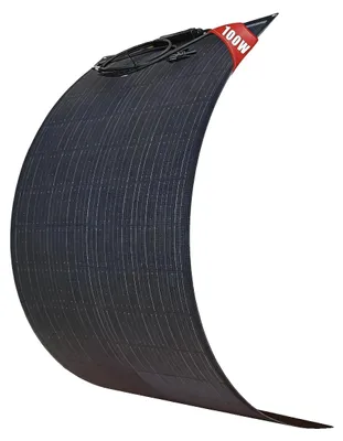 Obrázok produktu pre Flexibilný solárny panel, vysoká účinnosť, odolná konštrukcia, 1 ks panelu s výkonom 100 W
