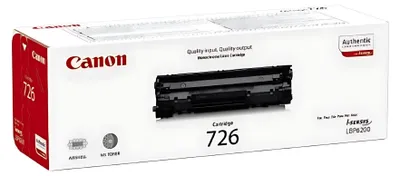 Zdjęcie produktu dla Canon CRG-726, 2100 stron(y), Czarny, 1 szt.