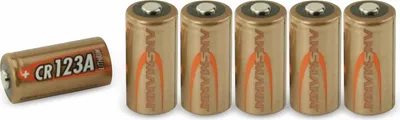 Image de ANSMANN Pile au lithium CR123A, 6 pièces