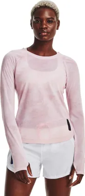 Productafbeelding van Under Armour UA Run Anywhere Streaker LS-PNK - Heren