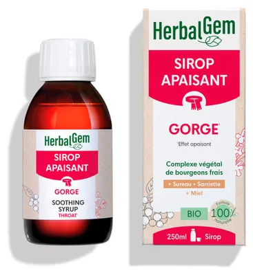 Image de Herbalgem - Sirop Apaisant Gorge -- 250 ml