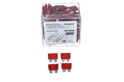 Produktbild von Sicherungsset für 10 A Standard-Flachstecksicherung Modellnummer 89-0018
