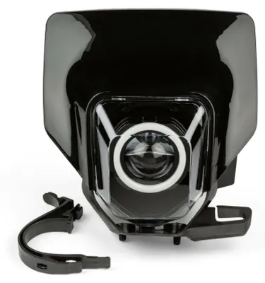 Obrázek produktu pro STR8 Černý LED světlomet s RGB prstencem Husqvarna