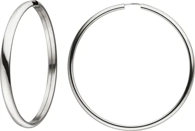 Produktbild von JOBO Creolen 925 Sterling Silber Ohrringe Silberohrringe
