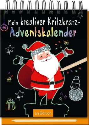 Produktbild von Mein kreativer Kritzkratz-Adventskalender