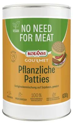 Zdjęcie produktu dla Kotanyi, Bez mięsa. Mieszanka przypraw do wegetariańskich kotletów, 630g
