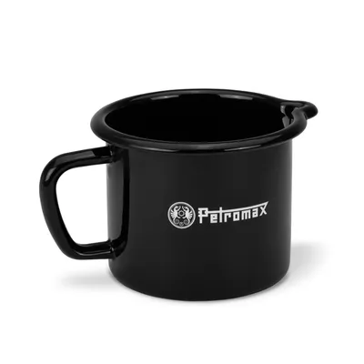 Produktbild von Petromax Emaille Milchtopf Schwarz 1,4 Liter