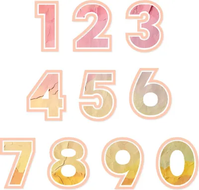 Produktbild von Sizzix Thinlits Stanzschablone "Numbers by 49 and Market"