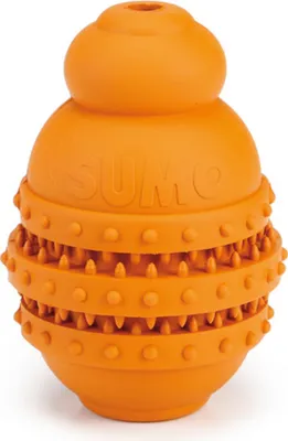 Produktbild von Beeztees Sumo Play Dental - Hundespielzeug - Gummi - orange - S
