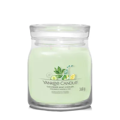 Image de Yankee Candle - Cucumber Mint Cooler Signature Candle (cucumber mint lemonade) 368.0g
