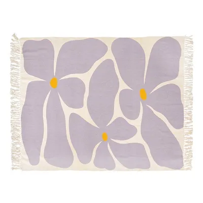 Produktbild von Unique Living - Plaid Melia Lila 125x150
