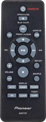 Produktbild von Originale Pioneer Fernbedienung AXD7737