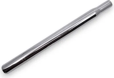 Produktbild von Sattelstütze Kerze Stahl Silber Kerzensattelstütze Ø 25,4mm - 30cm lang