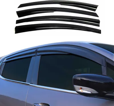 Immagine prodotto di 4x paravento parapioggia per Toyota Corolla E210 Sedan 2019-2025 Dark