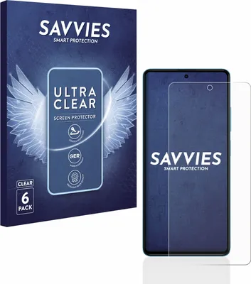 Produktbild von 6x Für Xiaomi Poco F5 Schutzfolie Savvies Displayschutz Display Schutz Folie Klar Transparent