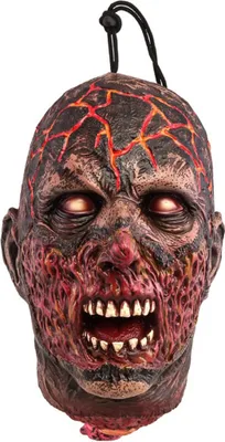 Produktbild von Zombie-Kopf zum Aufhängen, 30 cm - Einheitsgröße
