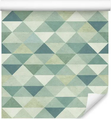 Produktbild von 10m VLIES TAPETE Rolle Geometrie Ornamente Dreiecke Motiv Geometrisch XXL