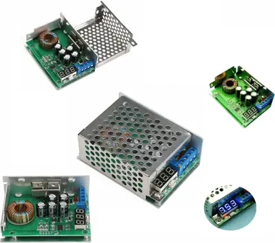 Produktbild von 3,5-30V zu 0.8-29V 5V 12V 10A DC-DC Step Down Netzteil Converter + LED Volt