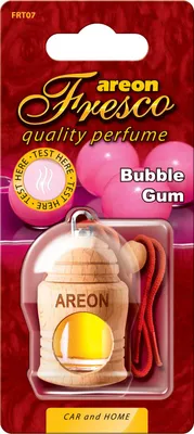 Produktbild von Duftdose Duftbaum Lufterfrischer Bubblegum 2x Original Areon FRESCO Autoparfüm