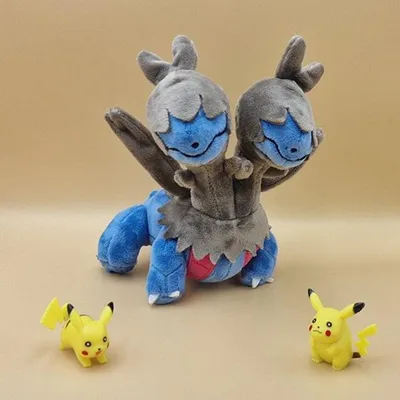 Zdjęcie produktu dla Przytulanka Pokemon Duodino - 18 cm pluszowa zabawka Zweilous