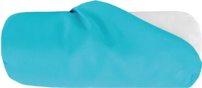 Produktbild von Kissenhülle Ellen für Nackenrolle, Maße: 10x25 cm, Farbe: Türkis