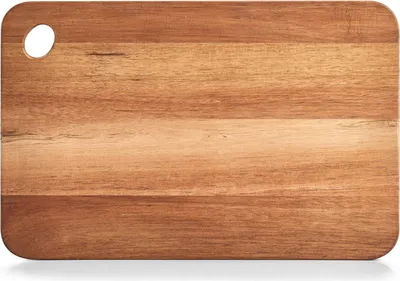 Produktbild von ZELLER 25517 Schneidebrett aus Akazienholz, geölt, ca. 41 x 27 x 2 cm