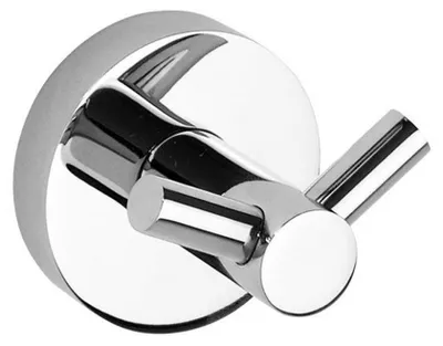 Produktbild von Sapho X-ROUND E Doppelhaken, Chrom