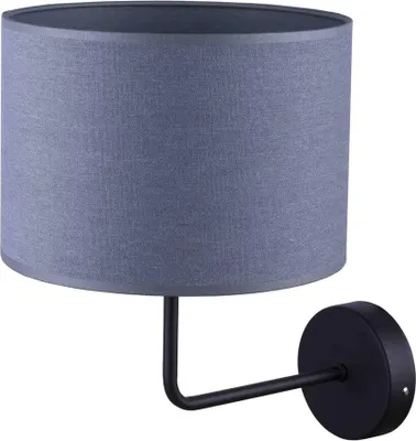 Immagine prodotto di Applique ALICE grigio-nero 1xE27x60W in tessuto, dimensioni: 30x23x26 cm, IP20, Nowodvorski Lighting