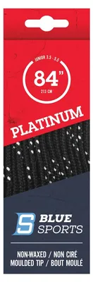 Produktbild von Schnürsenkel Blue Sports Platinum Pro Baumwolle schwarz/weiss 120"/304cm