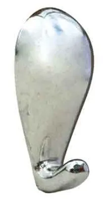 Immagine prodotto di GANCIO PER QUADRI 'GOCCIA' 15x27 mm - Argento - blister 3 pezzi