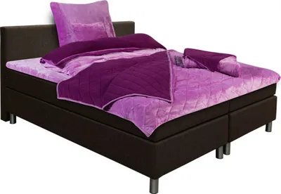 Produktbild von Dreamsoft Spannbetttuch 100 x 200 cm, Violet