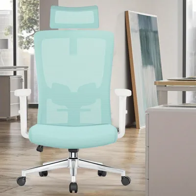 Immagine prodotto di Sedia da ufficio - Sedia girevole - Sedie da ufficio - Sedia ergonomica - Supporto lombare regolabile