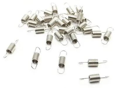 Produktbild von Doppelhaken Spannfedern aus Edelstahl 10x7x0,7 mm - 50 Stück