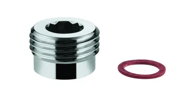 Produktbild von GROHE Adapter 12945, 1/2'' x 3/8'', chrom