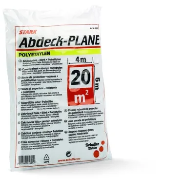 Produktbild von Schuller Polyethylen-Plane 4x5m transparent 10 Mikron - Schuller