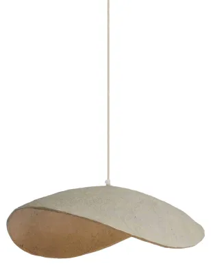 Zdjęcie produktu dla Light & Living - lampa wisząca - Lonia - naturalny - papier - E27 - 2985027