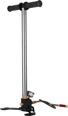 Produktbild von Happyment PCP Hochdruckpumpe – RVS, Aufklappbar, inkl. 8 Schläuche – Silber