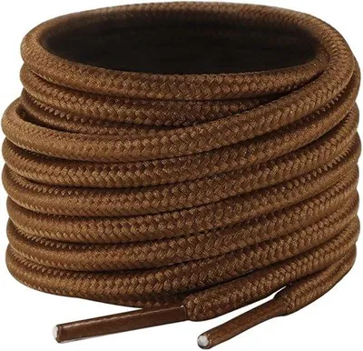 Productafbeelding van The Kicks Don Sneaker Veters Rond - 80CM - Bruin - 4mm