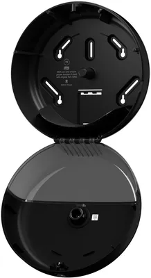 Produktbild von Tork 680008, Rollen-Toilettenpapierspender, Schwarz, Kunststoff, 269 mm, 156 mm, 269 mm