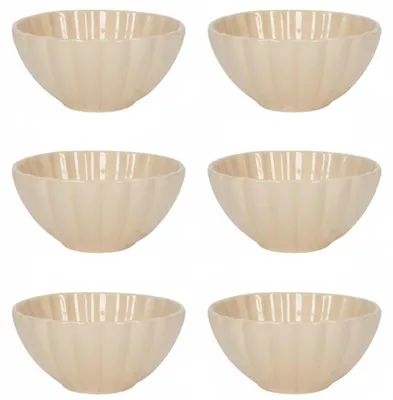 Produktbild von Cookinglife Suppenschüsseln / Schüsseln Cardida Beige ø 14 cm - 6 Stück