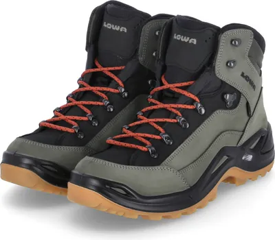 Produktbild von Lowa Trekkingschuhe RENEGADE GTX MID Herren Rauleder Grün Größe: 10