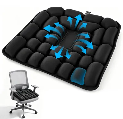 Produktbild von Omgoods – Ergonomisches Anti-Druckgeschwür-Kissen mit 3D-Luftkammern