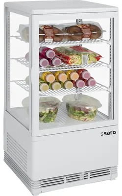 Immagine prodotto di Vetrina refrigerata ventilata Saro Mini modello SC 70 bianca