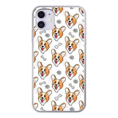 Obrázok produktu pre Kryt mobilného telefónu pre Apple iPhone 11 Vzory - Pes - Corgi - Chlapci - Dievčatá - Deti - Deti Silikónové mäkké puzdro